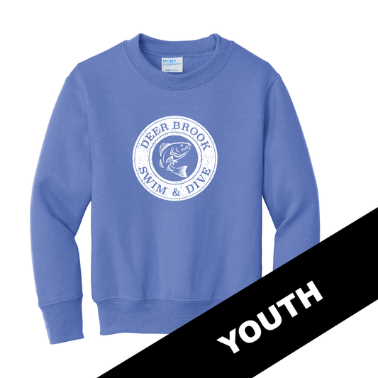 Deer Brook 24 - Youth Fleece Crewneck Sweatshirt